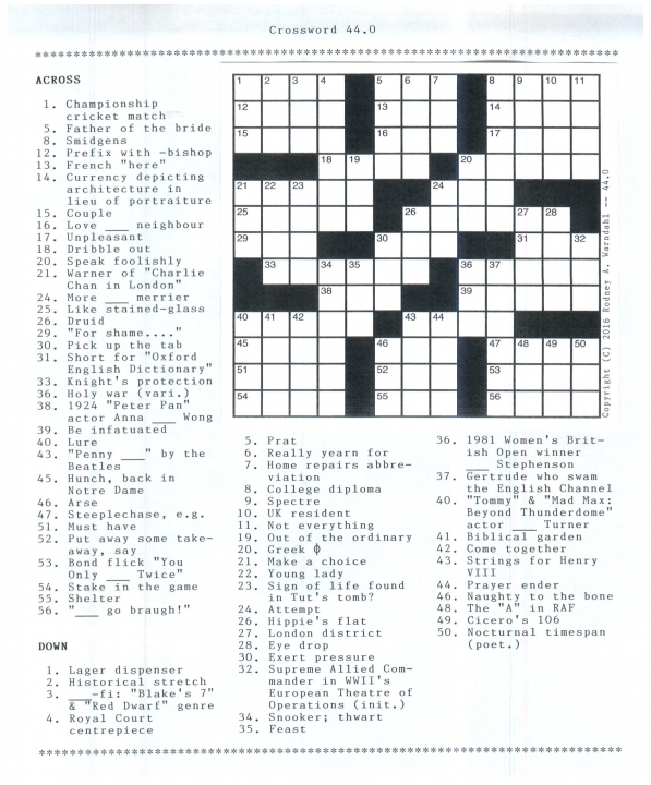 Crossword 44.0